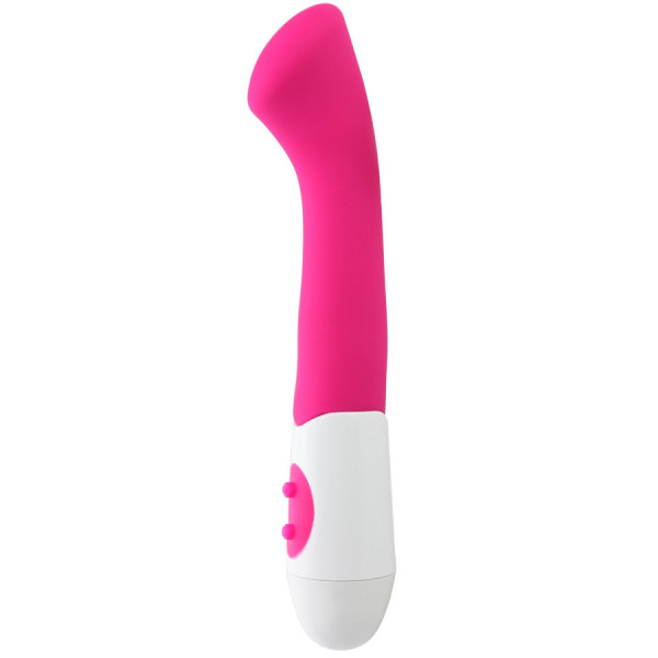 Vibromasseur rose tête plate spécial point G 